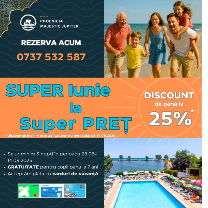 Super iunie la super pret